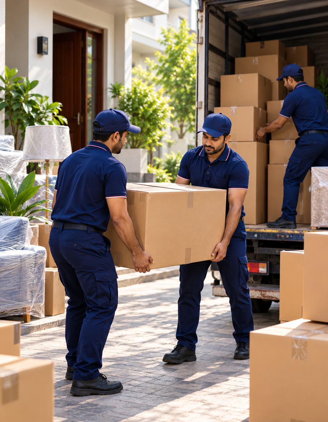 Local Moving &mdash; illustrative moving photo